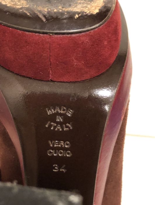 Pantofi piele Pollini, mar. 34