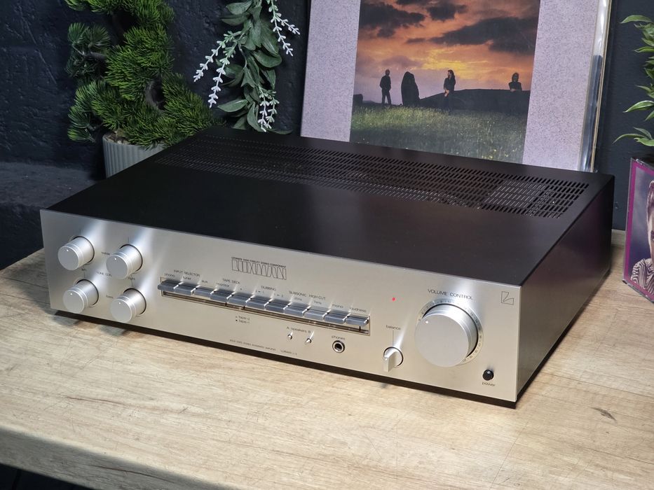 Amplificator LUXMAN L-3, retro hifi stereo clasa A, impecabil,
