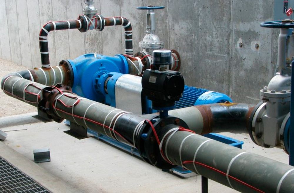 Обогрев промышленных трубопроводов, Обогрев запорной арматуры