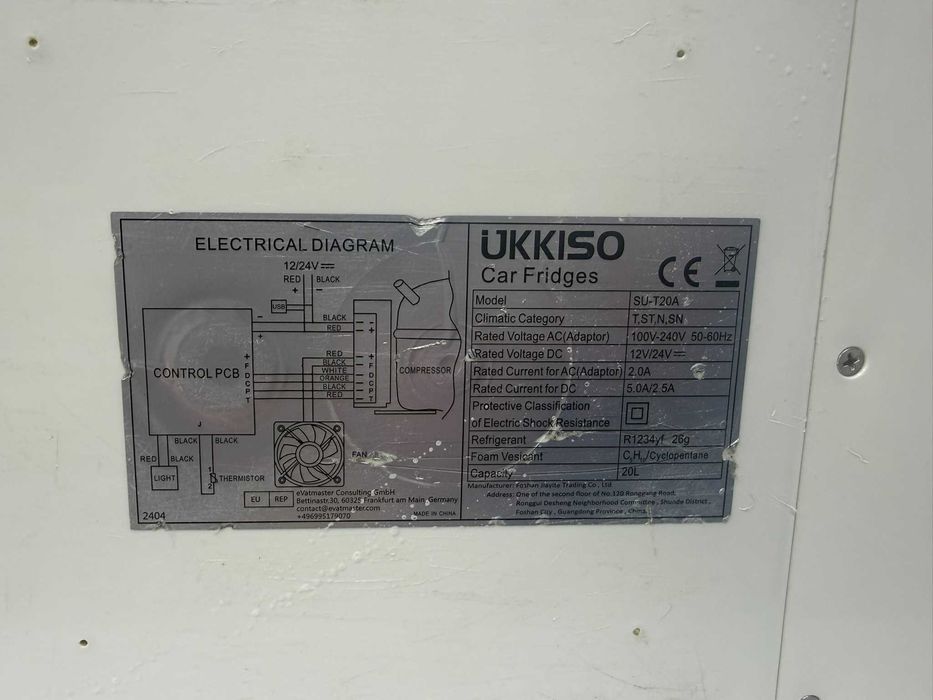 Frigider auto 20 L 12V/24V/220V GARANTIE 12 luni