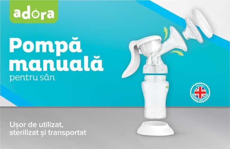 Pompa manuala pentru san, Adora