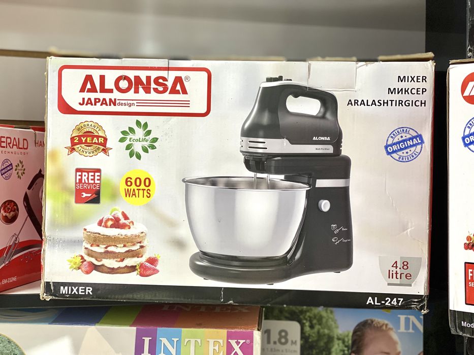 Миксер для Теста. Японский ( Alonsa ). Доставка по всему Узбекистану!
