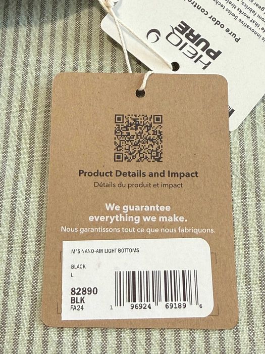 Продавам нов панталон Patagonia Nano-Air Light Bottoms, размер L