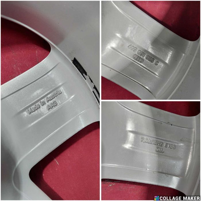 Jante Aliaj 5x112 18'' OEM AUDI A6 ALLROAD - A4 A5 A6 Q3 Q5 - 7J ET 38