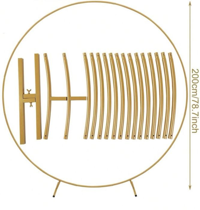 Под наем: арка, винил, статив, помпа за балони, табелки за маса