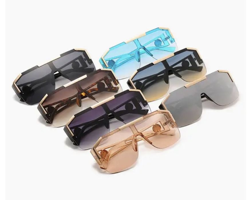 TOM FORD Дамски слънчеви очила маска модел 2024г защита 100% UV400 HD