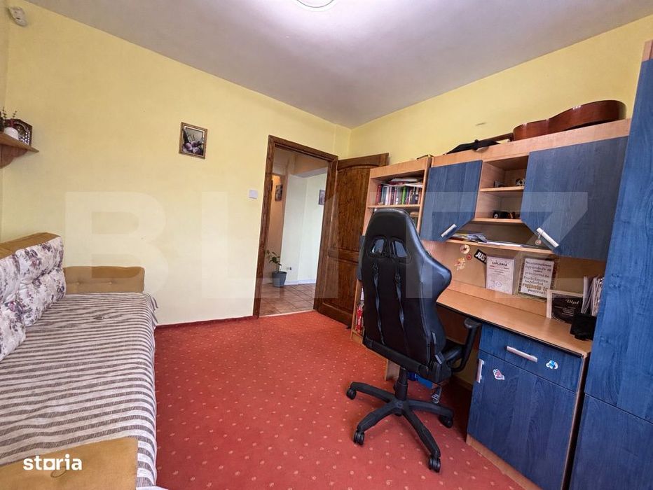 Apartament cu 3 camere, 78 mp, mobilat, zona Unirii