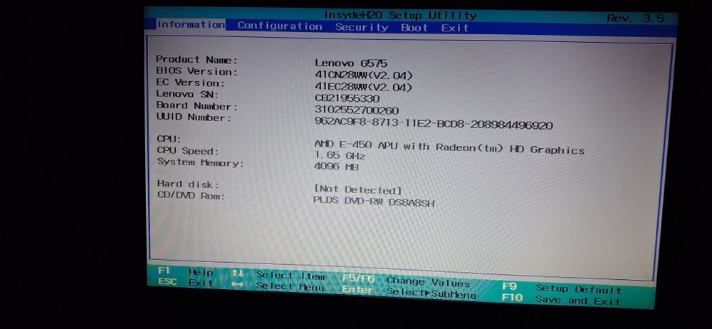 Продам Lenovo G575 на запчасти