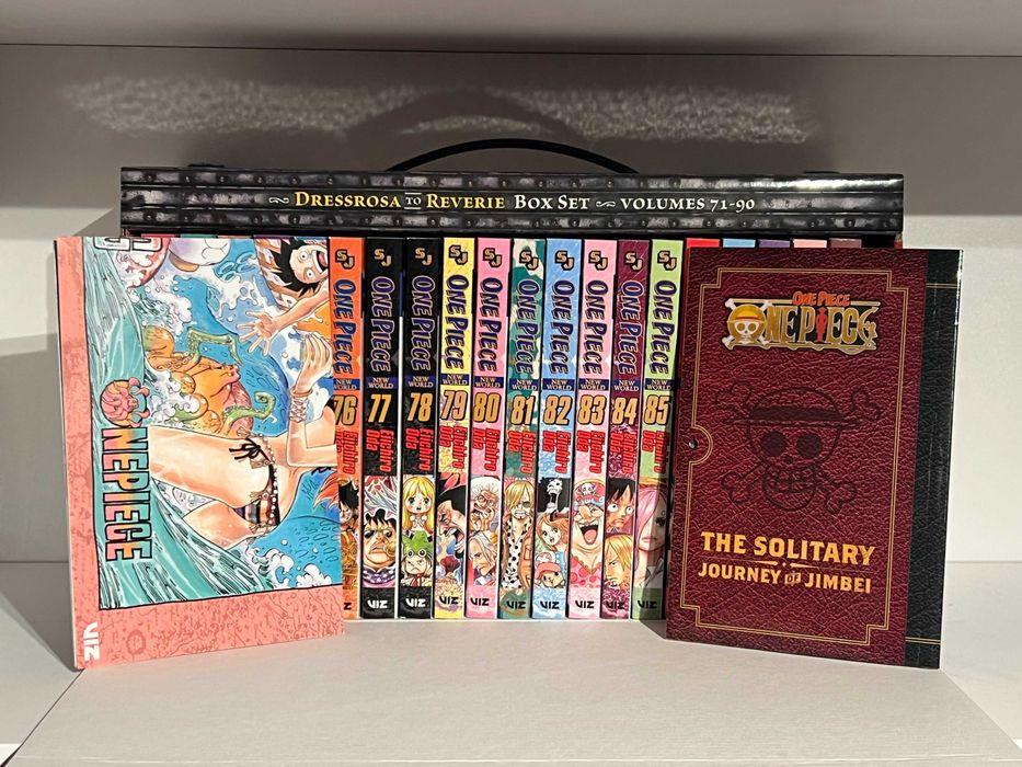 One Piece – Box Set 71–90 și 91–100 – stare foarte bună