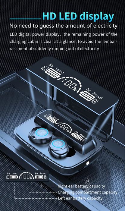 SET CASTI M10 Bluetooth Wireless  Stereo mic