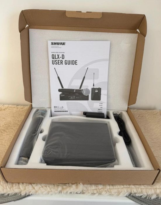Shure QLXD4 Beta 58A microfon wireless digital profesional 900MHz