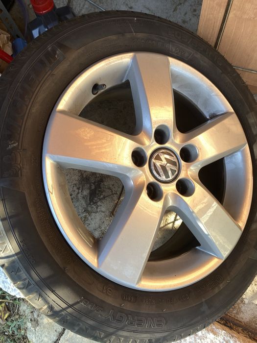 Jante Vw united R16 cu anvelope 205/55R16 Michelin