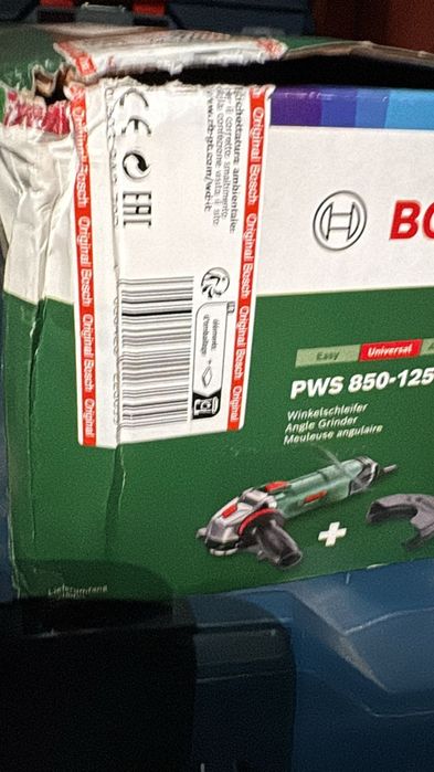 Polizor Unghiular Bosch PWS 850-125 06033A270B 850W Verde, produs nou