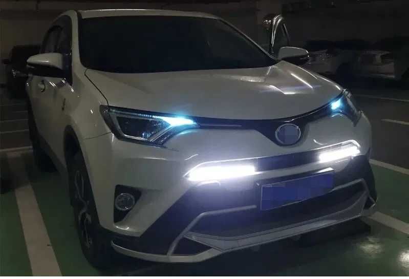 Халоген/Дневни светлини + мигачи диодни 4-ри размера