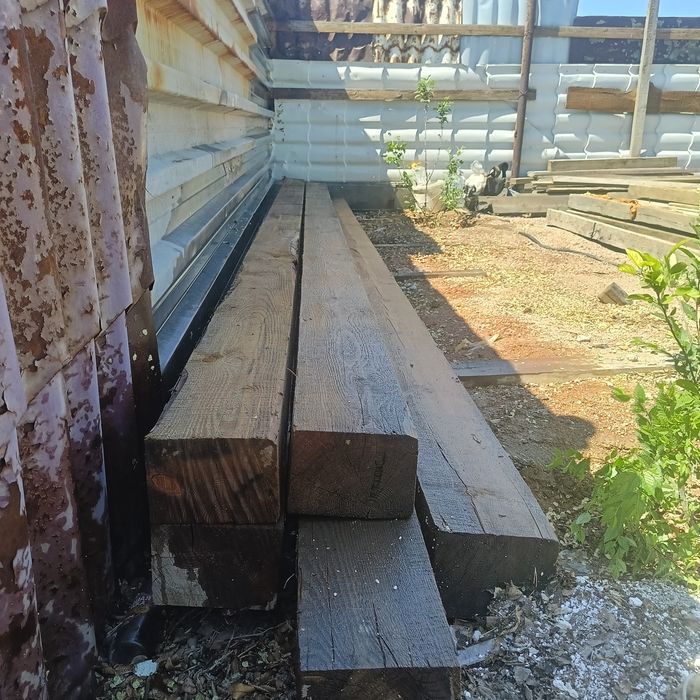 Продам брус и шпалы