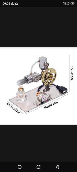 Обучающая игрушка Двигатель Стирлинга