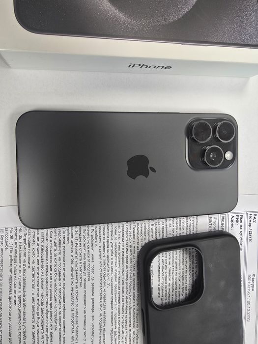 iPhone 15 pro max 256gb Гаранция