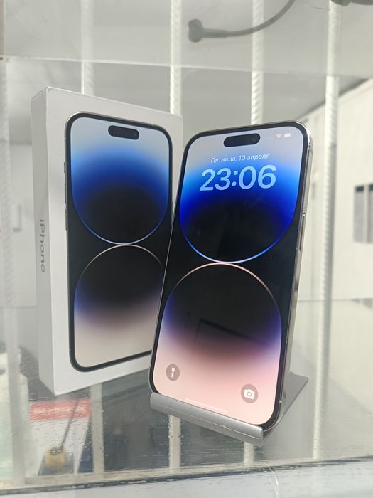 Iphone 14 pro 128gb 81% с коробкой