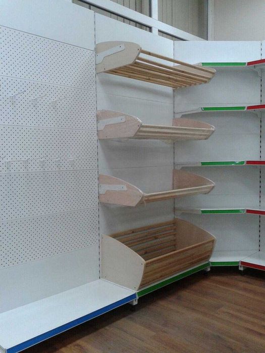 Торговые стеллажи / полки / прилавки в магазин Астана