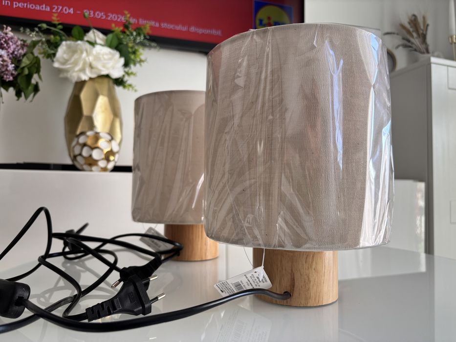 Set 2 Veioze 18/24 cm - nou