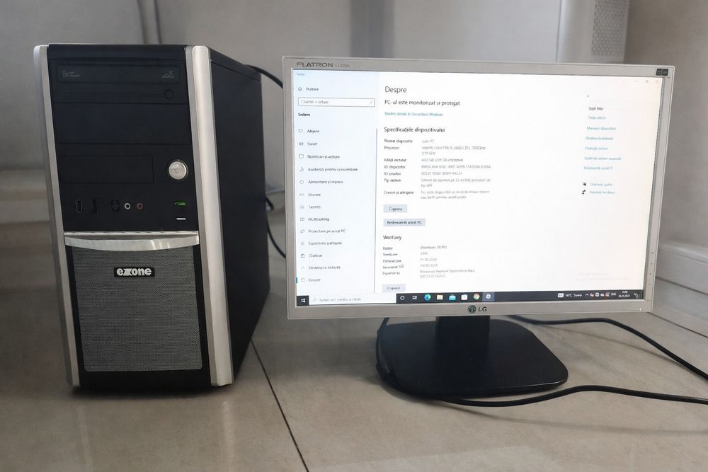 PC i5 – funcțional, ideal internet / școală / birou (monitor inclus)