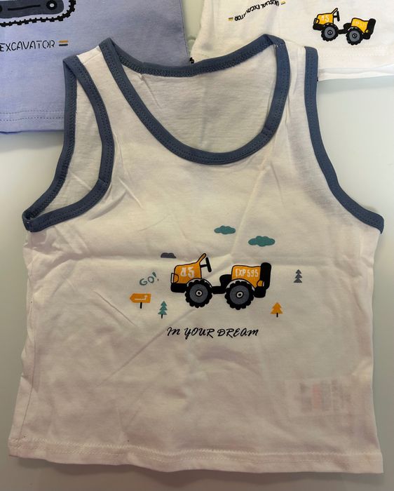 3 бр потници за момче 2-3 г