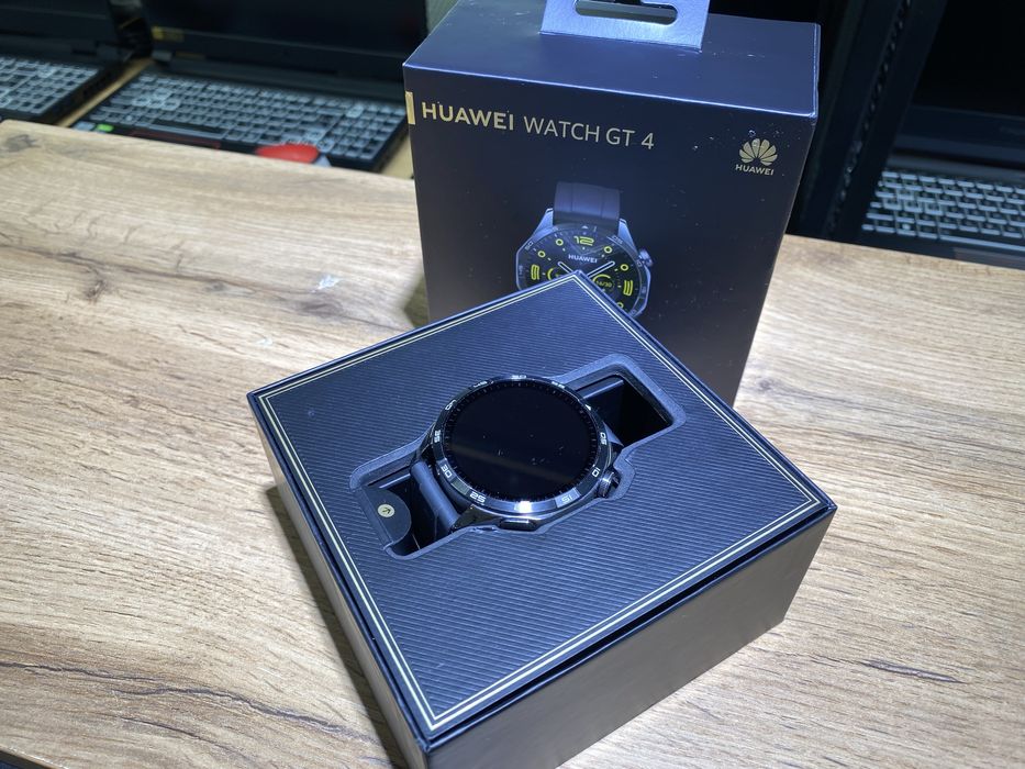 Смарт часы Huawei Watch GT 4, 46 mm, черный, 10373/А10