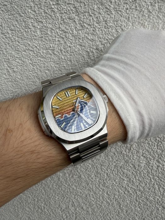 SEIKO MOD "Nautiko" – Piesă Unică, Pictată Manual
