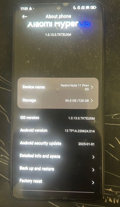 Xiaomi Redmi Note 11 Pro+ 5G