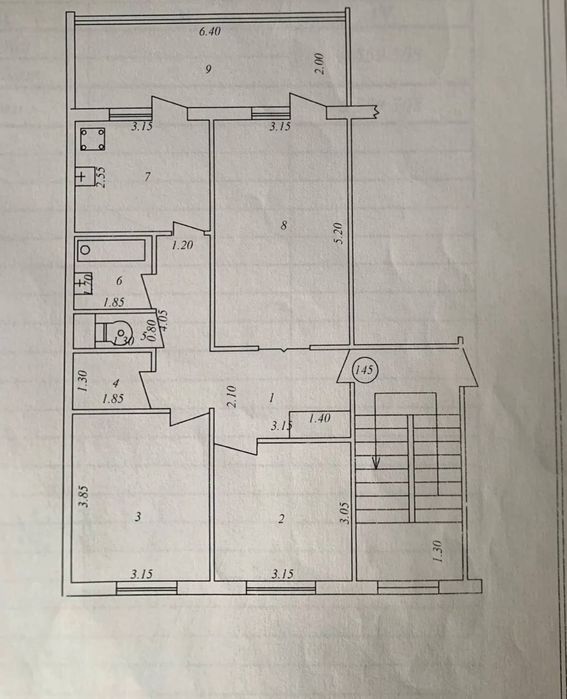 Юнусабад 19кв 3/3/5 Ремонт чистая