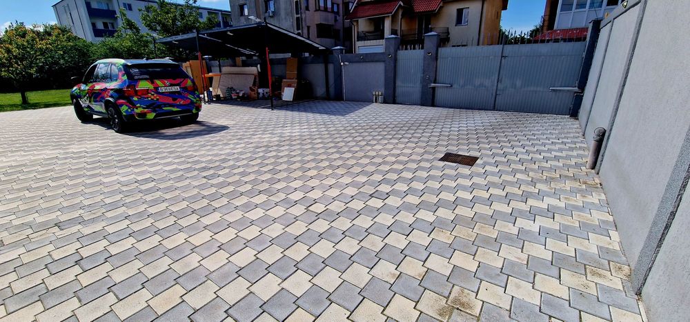 Pavaje autoblocante pentru gradina model T la 39lei mp Montaj Pavele