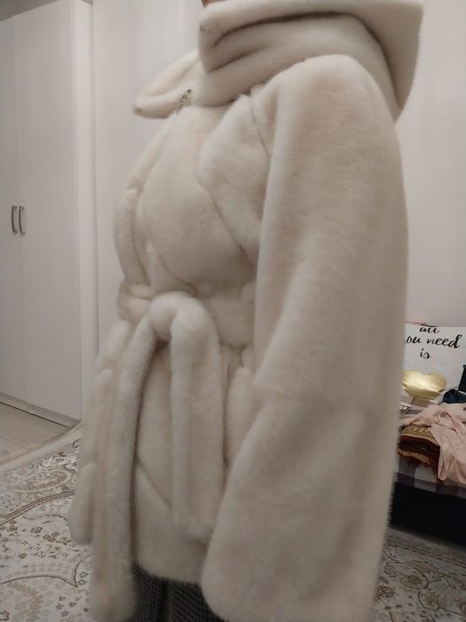 Новая шубка из экомеха