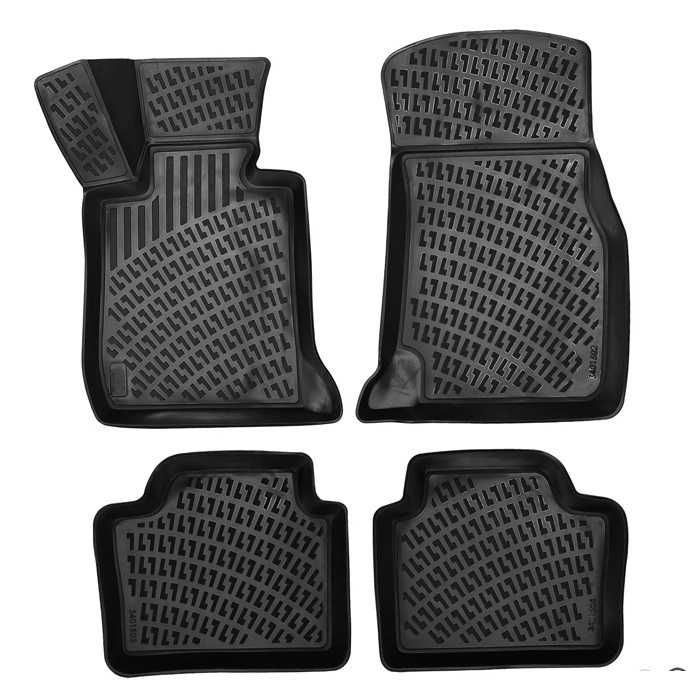 Гумени стелки RizLine за BMW 3-Series F30/F31/F34 (2012-2019) БМВ Ф30