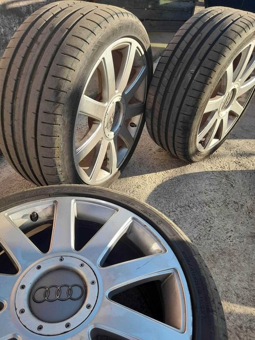 Vand jante cu cauciucuri cu tot R18 cauciucuri 2021 impecabile