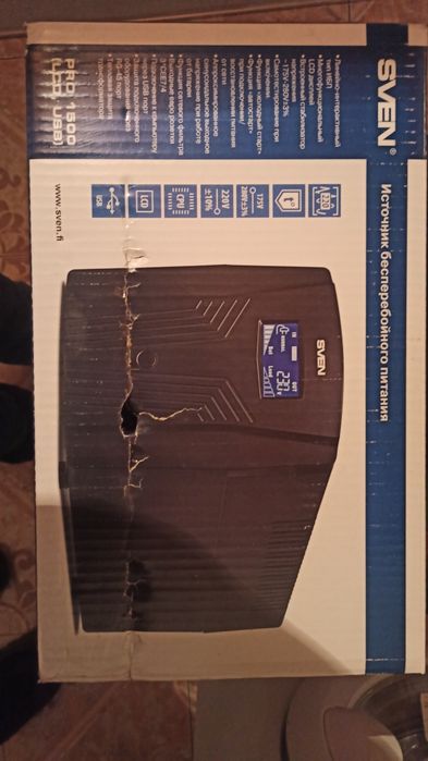 SVEN pro 1500 (LCD, USB)