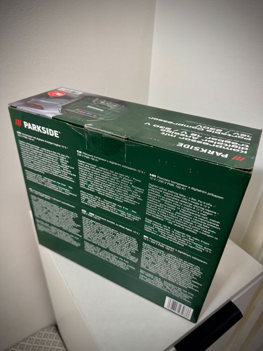 Преносим компресор с цифров дисплей PARKSIDE