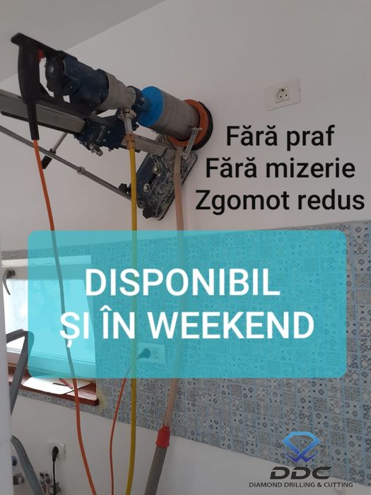 Carotare instalatii gauri gaura hota gaura centrala aer conditionat ae