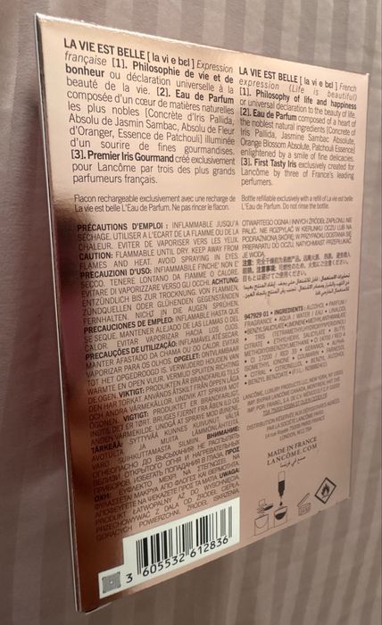parfum nou La vie est Belle, este original