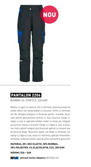 Pantaloni / Salopeta de lucru Rofa