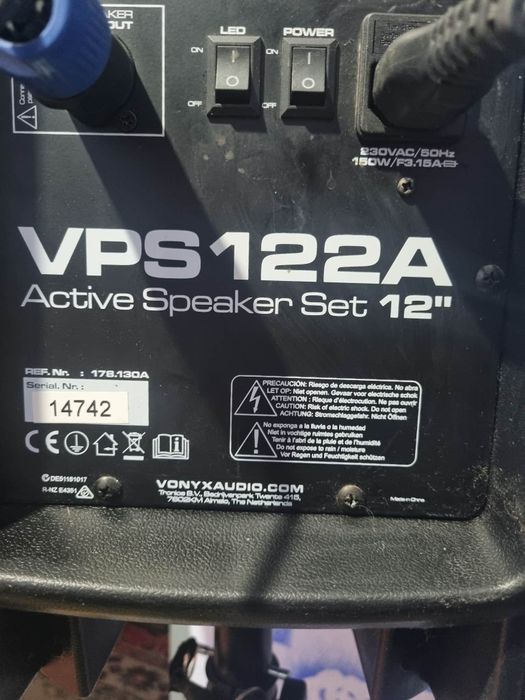 Boxe Vonyx bluthut radio și usb