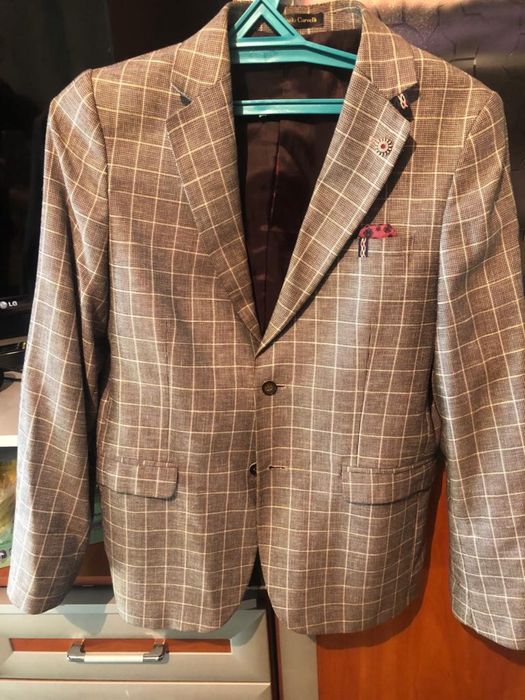 Продам пиджак серый