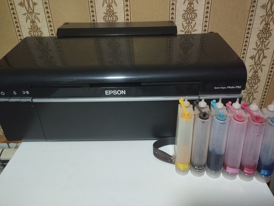 Принтер Epson p50 с неисправной головкой