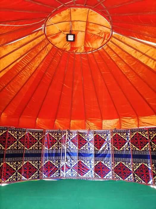 Кигіз үйлер. Юрты.