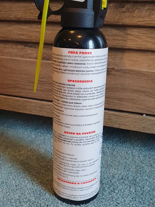 Spray anti-urs Sabre Frontiersman Max 272 ml – nou, sigilat, expiră 08/2028