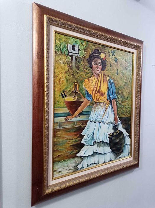 Картина маслени бои върху платно Ma Consepcion.