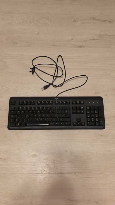 Tastatura HP USB KU-0316 + HP KU-1156, keyboard PC laptop calculator office Windows, cu fir, full size, numerica, 2 modele functionale