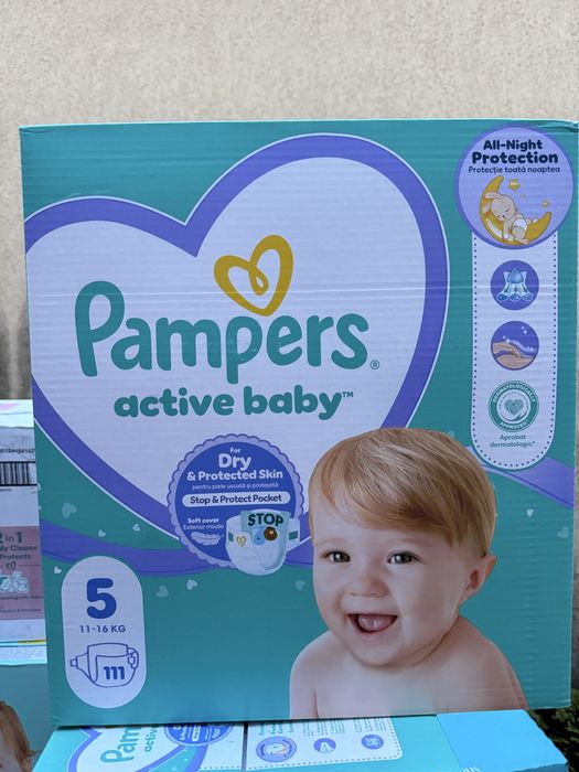 Pampers active baby 5