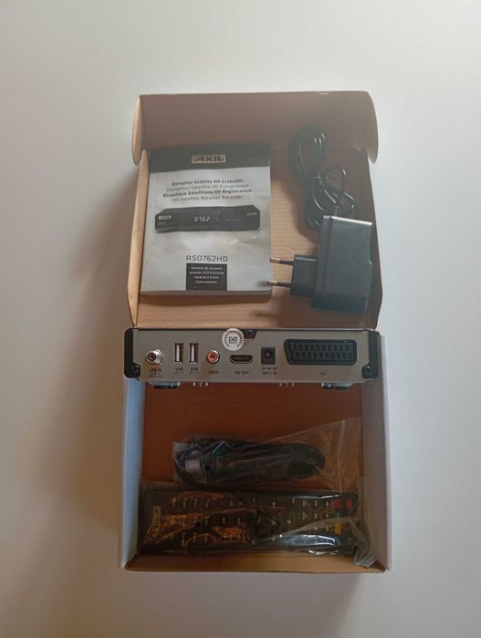 Receptor satelit AXIL RS0762HD Full HD DVB-S2 – HDMI, USB, PVR