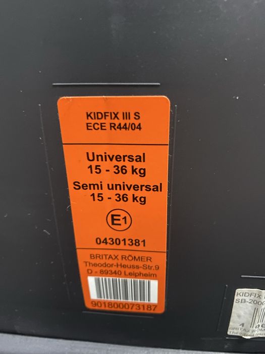 Столче за кола Britax Romer kid fix 3