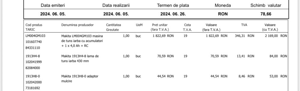 Makita masina de tuns gazonul LM004GM103